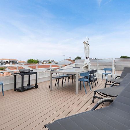 Appart Pour 8 Au Coeur De Noirmoutier - Terrasse エクステリア 写真