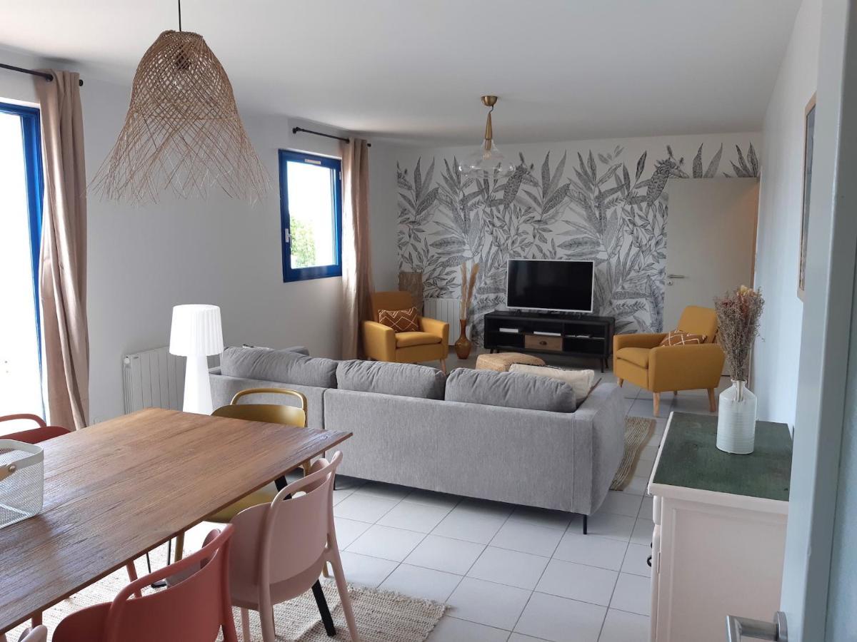 Appart Pour 8 Au Coeur De Noirmoutier - Terrasse エクステリア 写真