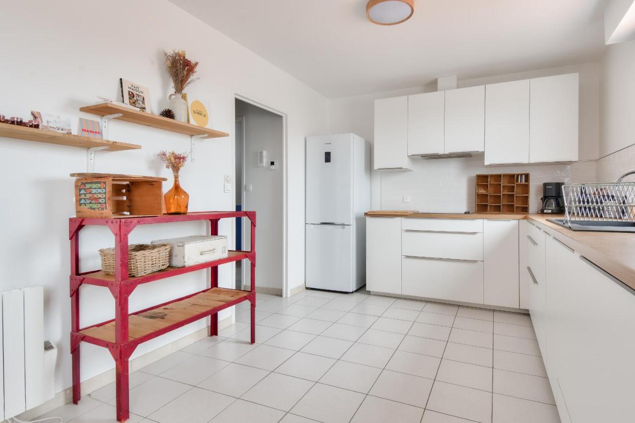 Appart Pour 8 Au Coeur De Noirmoutier - Terrasse エクステリア 写真